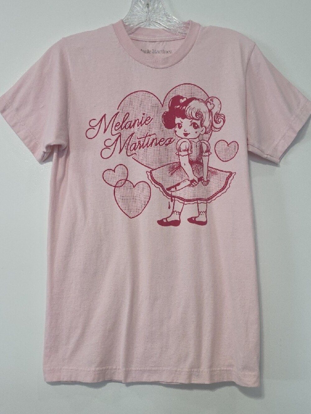Official Melanie Martinez "All Fun & Games" Pink T-Shirt Medium Short Sleeve T19